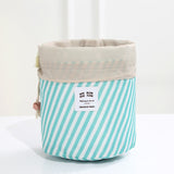Portable Cylinder Multi-function Cosmetic Wash Travel Storage Bag Organizer