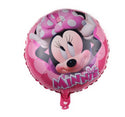 Cartoon Mickey Minnie Balloons Star Foil Balloon Birthday Party Decoration Set