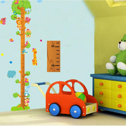 Animal Forest Kids Growth Chart | Removable Wall Decal for Nursery & Playroom - Go2buy Australia