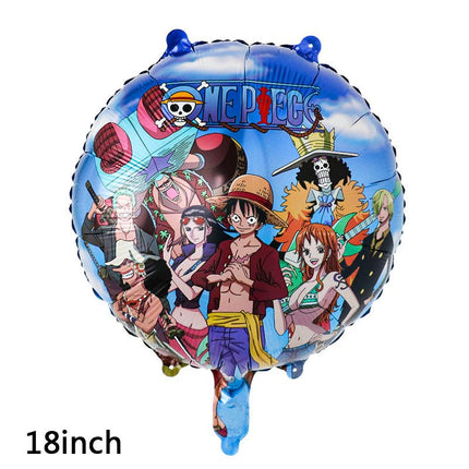Anime One Piece Luffy Balloon Set Birthday Party Decoration Kit - Go2buy Australia