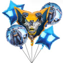 5PCS Marvel Avengers Superhero Foil Balloons Set Batman Party