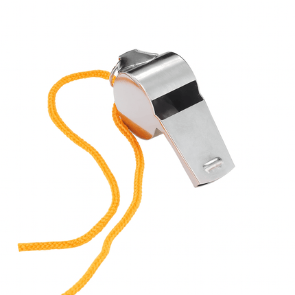 Bulk 12PCS Metal Sports Whistle Referee Indoor Outdoor Match Camping Emergency - Go2buy Australia