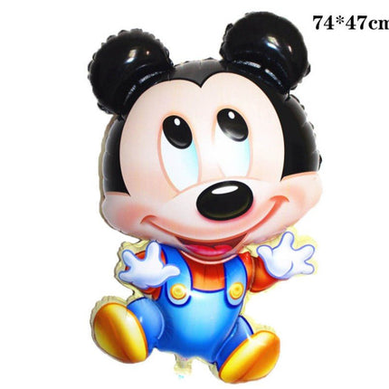 Cartoon Mickey Balloons Star Foil Balloon Birthday Party Decoration Set - Go2buy Australia