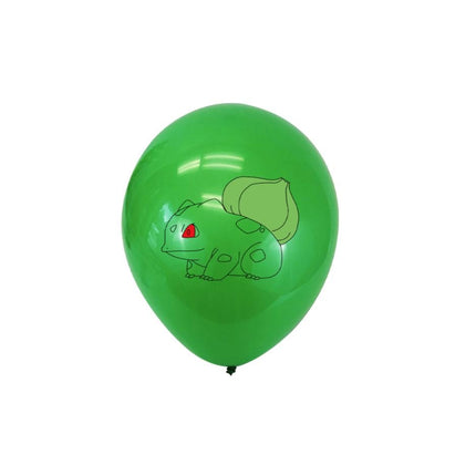 Cartoon Pokemon Pikachu Helium Balloon Birthday Set Party Decoration(10PCS) - Go2buy Australia