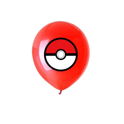 Cartoon Pokemon Pikachu Helium Balloon Birthday Set Party Decoration(10PCS) - Go2buy Australia