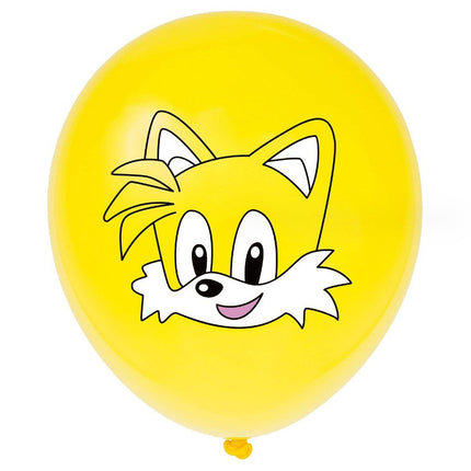Cartoon Sonic The Hedgehog Foil Helium Balloon Set Birthday Party Decoration - Go2buy Australia
