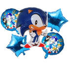 5PCS Sonic Balloons Set-A