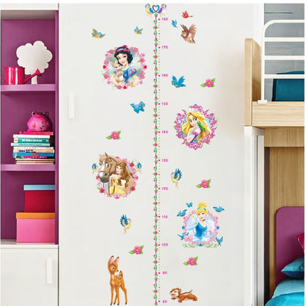 Disney Princess Snow Wall Sticker Removable Broken Wall Kid Room Decal Height - Go2buy Australia
