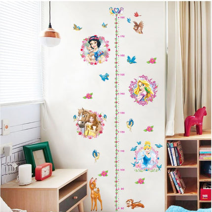 Disney Princess Snow Wall Sticker Removable Broken Wall Kid Room Decal Height - Go2buy Australia