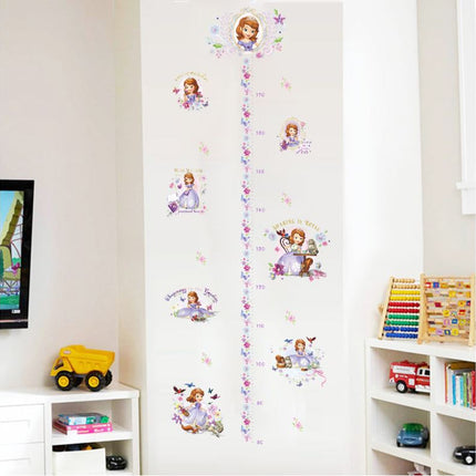 Disney Princess Sofia Wall Sticker Removable Broken Wall Kid Room Decal Height - Go2buy Australia
