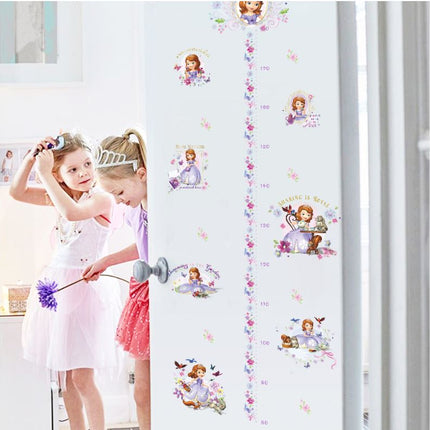 Disney Princess Sofia Wall Sticker Removable Broken Wall Kid Room Decal Height - Go2buy Australia
