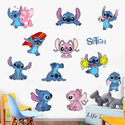 Disney Stitch & Lilo Wall Stickers for Kids' Room Decor - Go2buy Australia