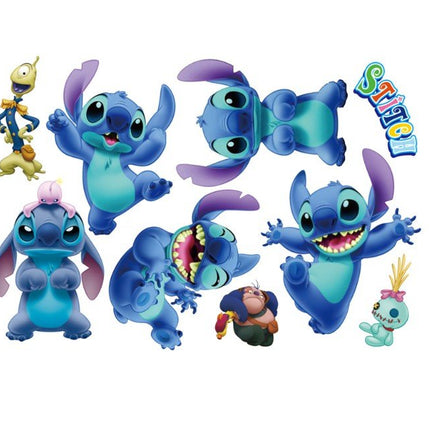 Disney Stitch Removable Wall Stickers for Kids' Room Decor - Go2buy Australia