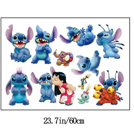 Disney Stitch Removable Wall Stickers for Kids' Room Decor - Go2buy Australia