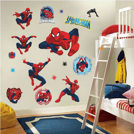 DIY Spiderman Removable Wall Stickers for Kids Room - Go2buy Australia