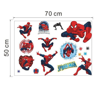 DIY Spiderman Removable Wall Stickers for Kids Room - Go2buy Australia