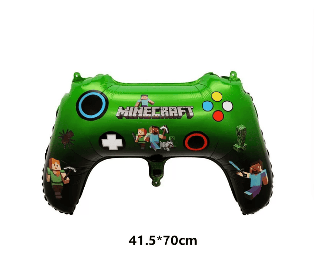 Gaming Controller Foil Balloon Set – Pixel Game Birthday Party Decoration - Go2buy Australia