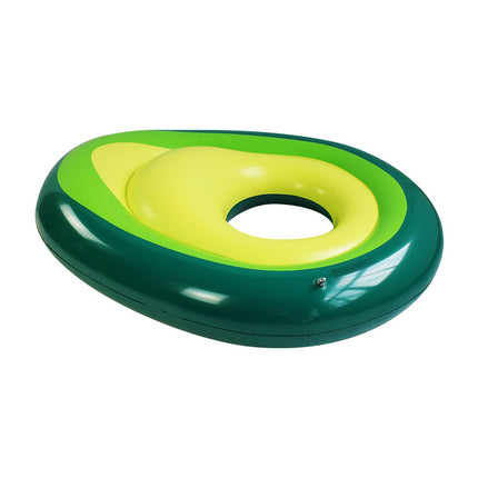 Giant Inflatable Avocado With Ball Swimming Float Raft Lounge Toy Bed Pool Fun - Go2buy Australia
