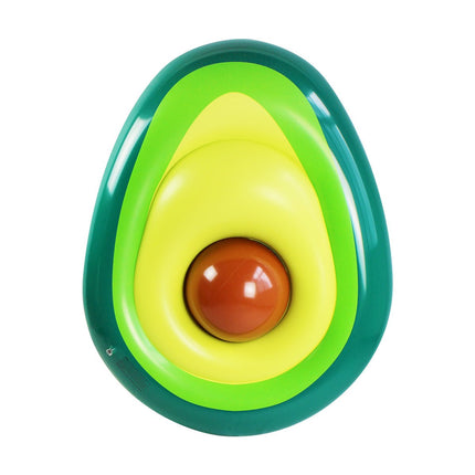 Giant Inflatable Avocado With Ball Swimming Float Raft Lounge Toy Bed Pool Fun - Go2buy Australia