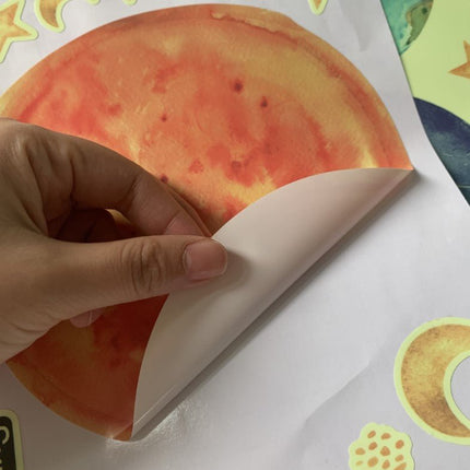 Glow In The Dark Galaxy Planets Wall Decal Sticker Ceiling Home Room Decor - Go2buy Australia