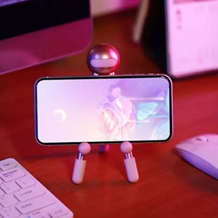 Remax RM-C58 Aliens Series Adjustable Phone & Tablet Stand (4-12.9") - Pink