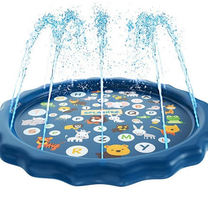 Inflatable Alphabet Premium Splash Play mat Water Sprinkle Spray pad Toys 100cm - Go2buy Australia