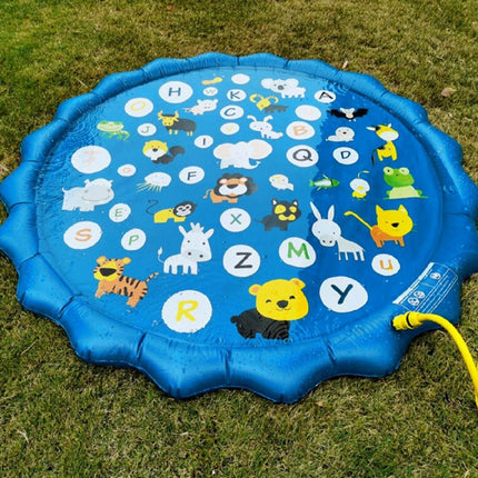 Inflatable Alphabet Premium Splash Play mat Water Sprinkle Spray pad Toys 100cm - Go2buy Australia