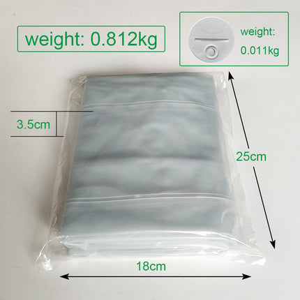 Inflatable LED Light up Air Mattress Pool Water Glow Toy Lights Aqua Party - Go2buy Australia