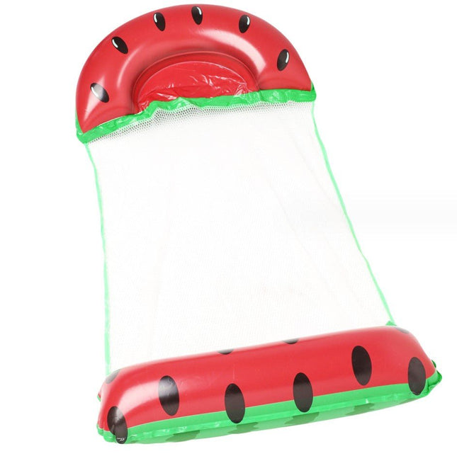 Inflatable Water Float Watermelon Pineapple Strawberry Pool Hammock Chair - Go2buy Australia