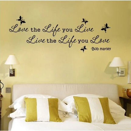 Inspirational Quote Wall Sticker for Bedroom & Living Room - Go2buy Australia