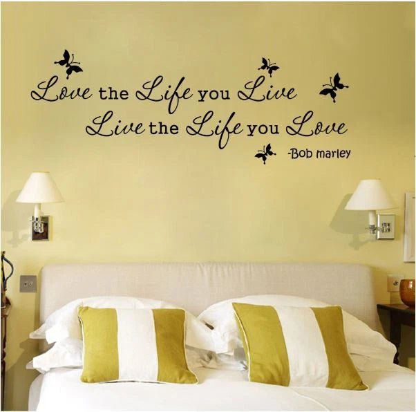Inspirational Quote Wall Sticker for Bedroom & Living Room - Go2buy Australia
