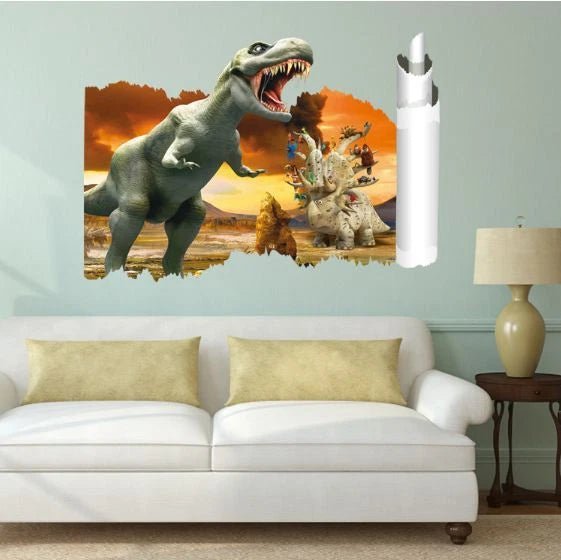 Jurassic Dinosaur Wall Sticker for Bedroom & Playroom - Go2buy Australia