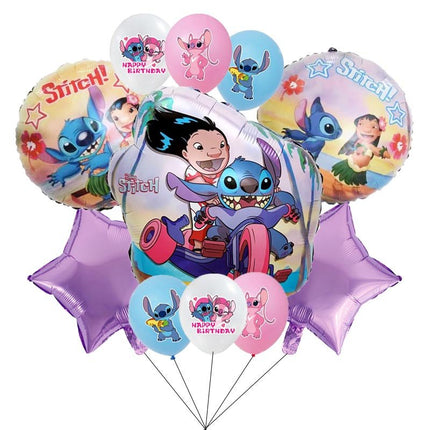 Lilo & Stitch Birthday Balloon Kit for Kids' Party Decor - Go2buy Australia