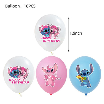 Lilo & Stitch Birthday Balloon Kit for Kids' Party Decor - Go2buy Australia