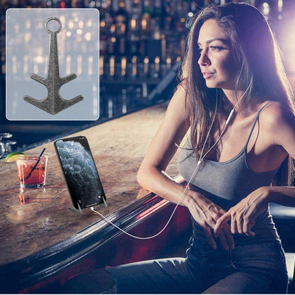 Magnetic Anchor Mobile Tablet Holder Stand Desktop Mount Travel Mini Portable - Go2buy Australia