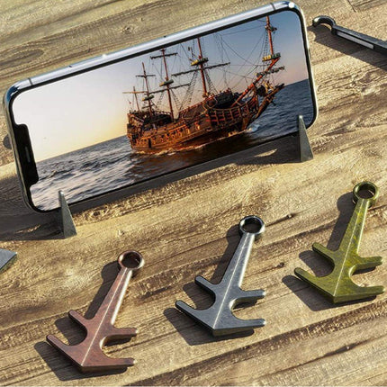 Magnetic Anchor Mobile Tablet Holder Stand Desktop Mount Travel Mini Portable - Go2buy Australia