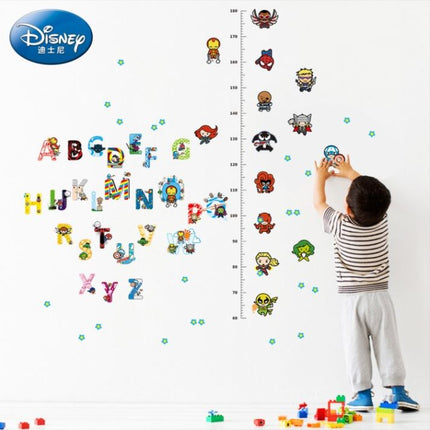 Marvels Avengers Height Kids Wall Stickers Removable Art Vinyl DIY Decal Boy - Go2buy Australia
