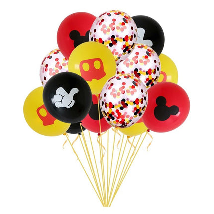 Mickey Mouse Helium Foil Balloons Happy Birthday Set Kids Party Decorations - Go2buy Australia