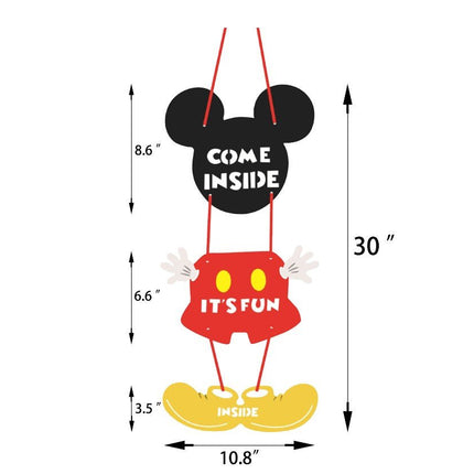 Mickey Mouse Helium Foil Balloons Happy Birthday Set Kids Party Decorations - Go2buy Australia