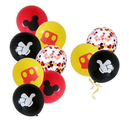 Mickey Mouse Helium Foil Balloons Happy Birthday Set Kids Party Decorations - Go2buy Australia