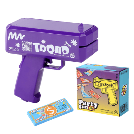 Multi - Coloured Money Shooter Blaster Gun for Parties - Go2buy Australia