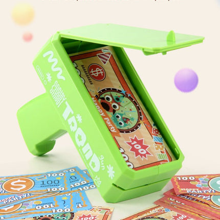 Multi - Coloured Money Shooter Blaster Gun for Parties - Go2buy Australia