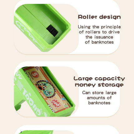 Multi - Coloured Money Shooter Blaster Gun for Parties - Go2buy Australia