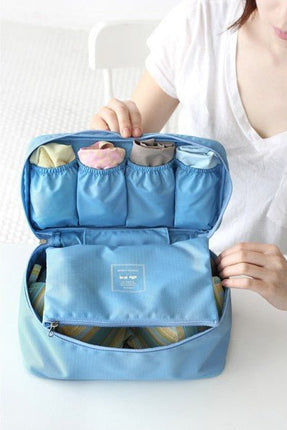New Waterproof Portable Protect Bra Underwear Lingerie Case Travel Organizer Bag - Go2buy Australia