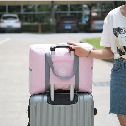 Oxford Foldable Waterproof Travel Clothes Organizer Storage Suitcase Luggage Bag - Go2buy Australia