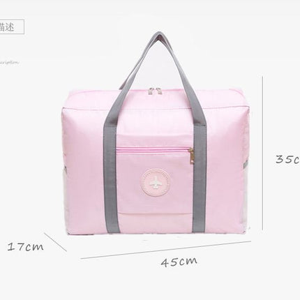 Oxford Foldable Waterproof Travel Clothes Organizer Storage Suitcase Luggage Bag - Go2buy Australia