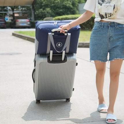 Oxford Foldable Waterproof Travel Clothes Organizer Storage Suitcase Luggage Bag - Go2buy Australia