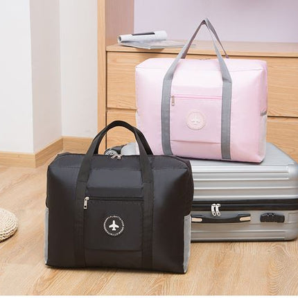 Oxford Foldable Waterproof Travel Clothes Organizer Storage Suitcase Luggage Bag - Go2buy Australia