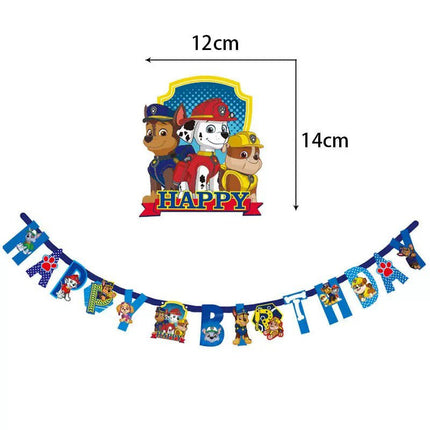 Paw Patrol Birthday Balloon Set Kids Party Decorations - Go2buy Australia