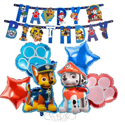 Paw Patrol Birthday Balloon Set Kids Party Decorations - Go2buy Australia